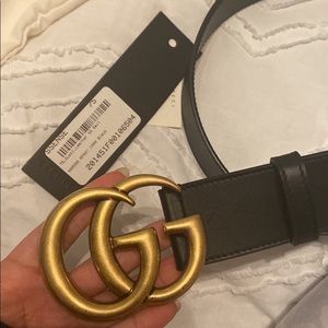 Authentic Gucci GG belt 75 cm